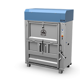 Medium-large electric plastic baler
